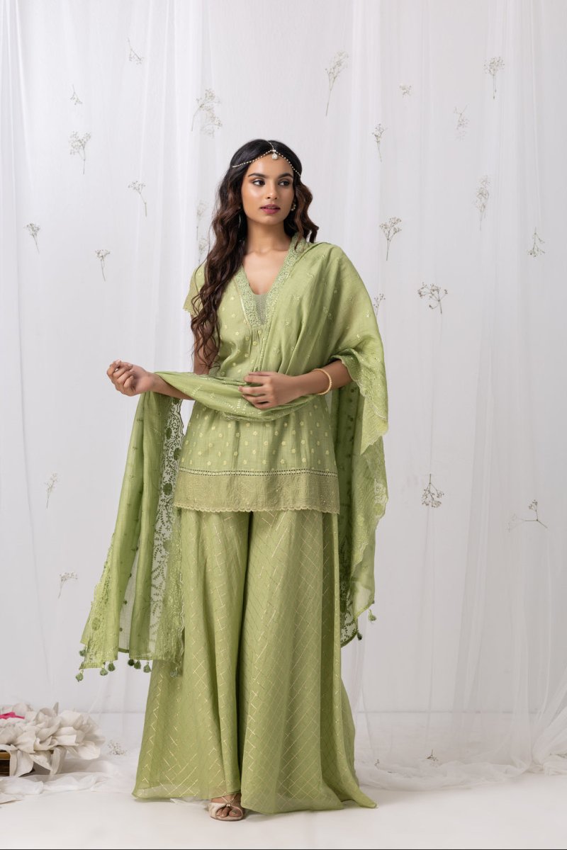 Vireya Sharara Set - Karuna Khaitan