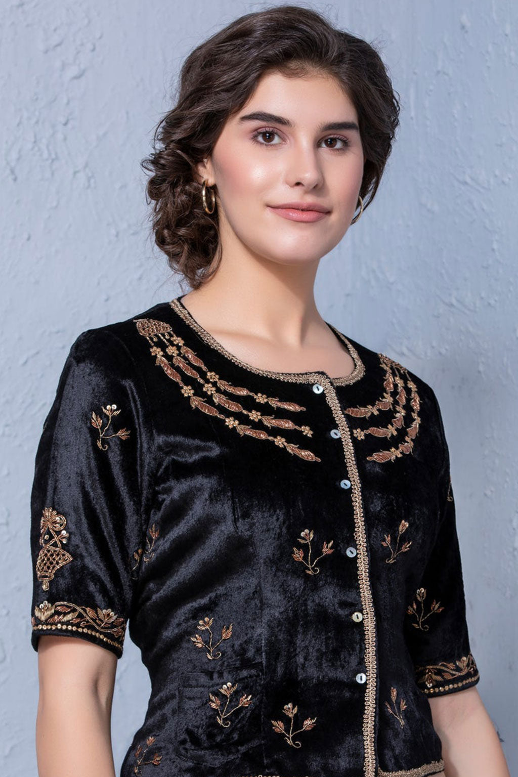 Brinda Blouse | Designer Blouses Online