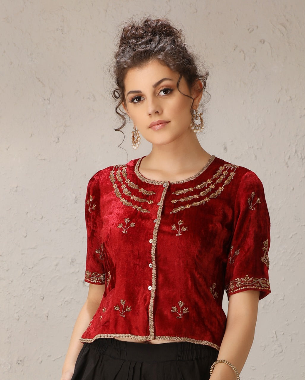 Brinda Blouse | Designer Blouses Online